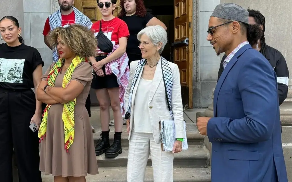 Jill Stein junto al vicepresidenciable Rudolph "Butch" Ware. Fotos: Jill Stein Facebook