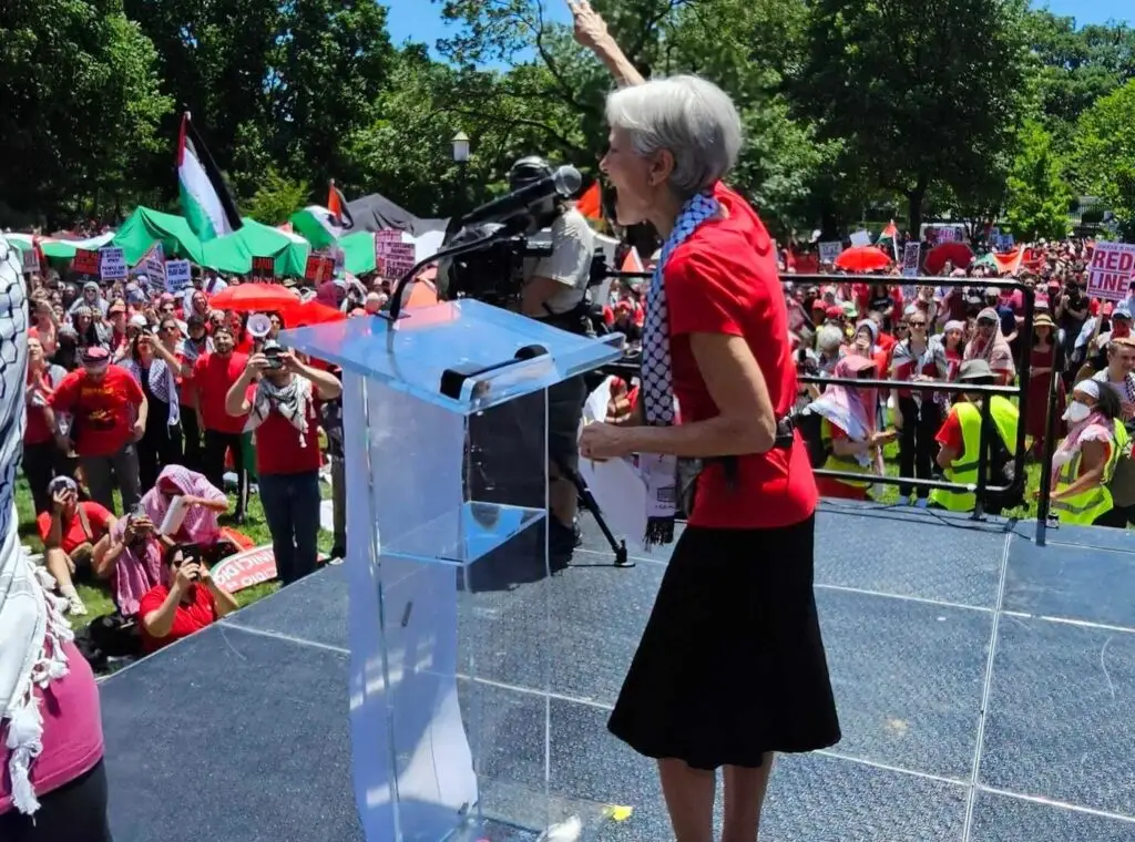 Durante campaña en Washington. Fotos: Jill Stein Facebook